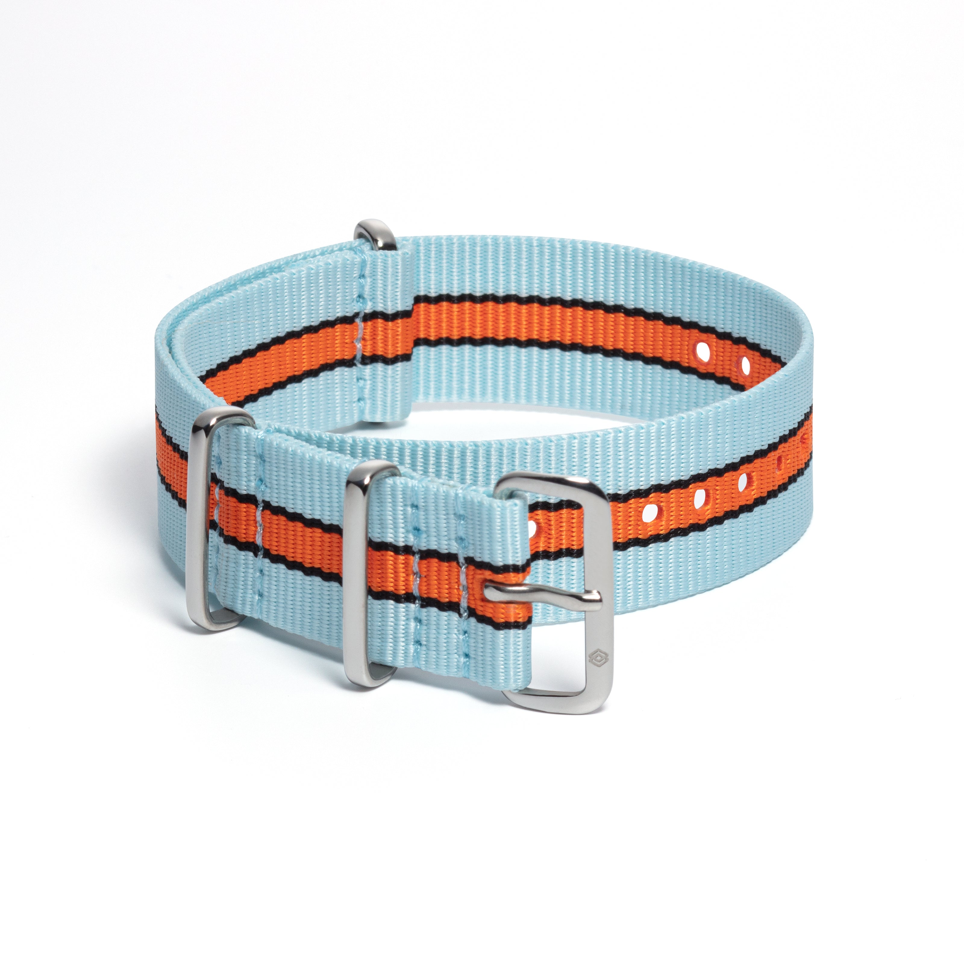 Blue and orange watch strap hot sale